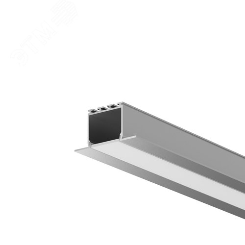 Профиль алюминиевый встраиваемый ALM-4625-S-2M 632001 - фото 1