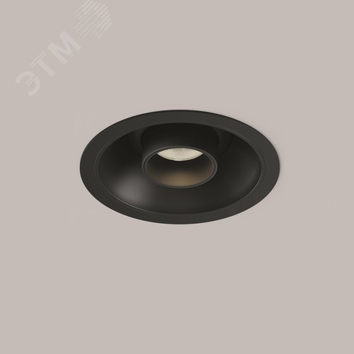 Светильник встраиваемый Focus T Черный - фото 4
