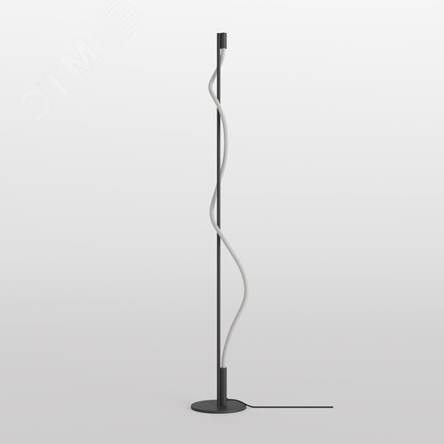 Светильник напольный (торшер) Tau LED 15W Черный - фото 6