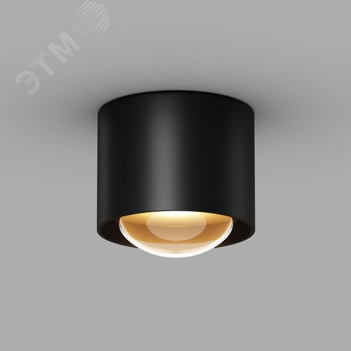 Светильник потолочный Outdoor Lumina IP 65 LED 15W 3000 K Черный - фото 5
