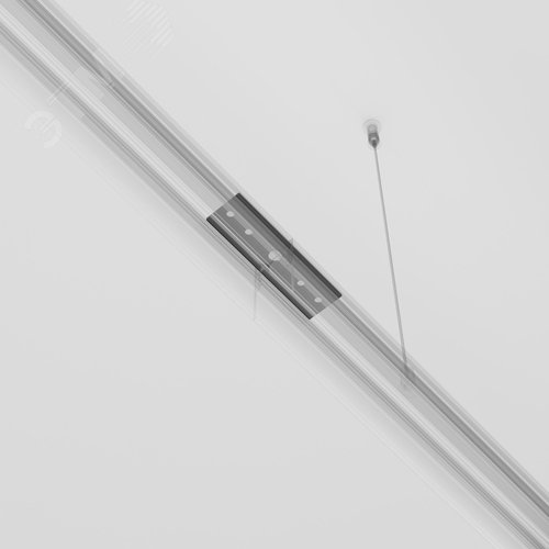 Коннектор прямой Exility накладной черный - фото 5