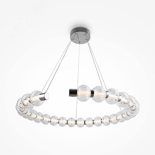 Светильник подвесной Amulet LED 30W Хром - фото 3