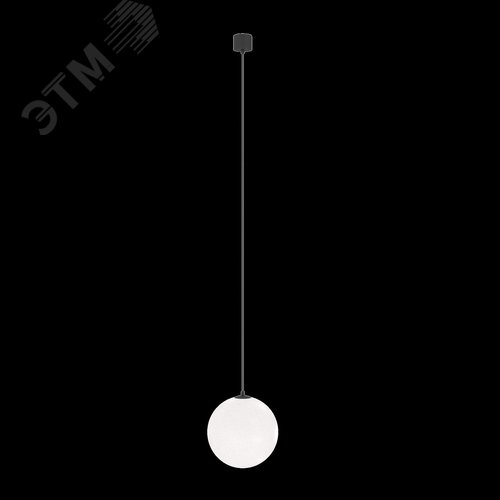 Светильник подвесной Luna LED 5W Черно-белый - фото 6