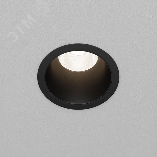 Светильник встраиваемый Dip DL118-15W-2.7K-B Черный - фото 5
