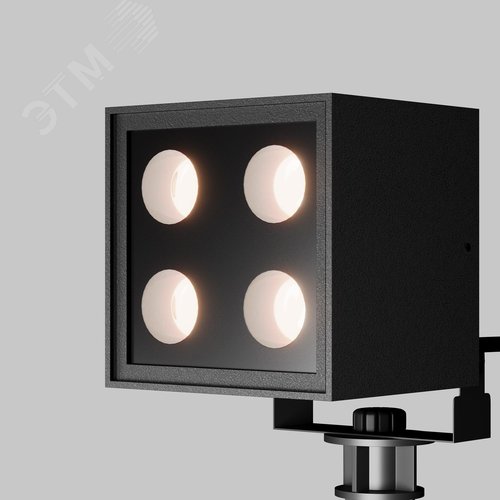 Светильник ландшафтный Outdoor Ares IP 65 LED 8W 3000 K Черный - фото 6