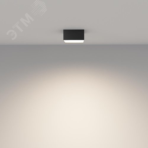 Светильник потолочный Zon LED 12W Черный - фото 3