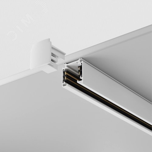 Шинопровод 3м Trinity накладной/подвесной белый - фото 5