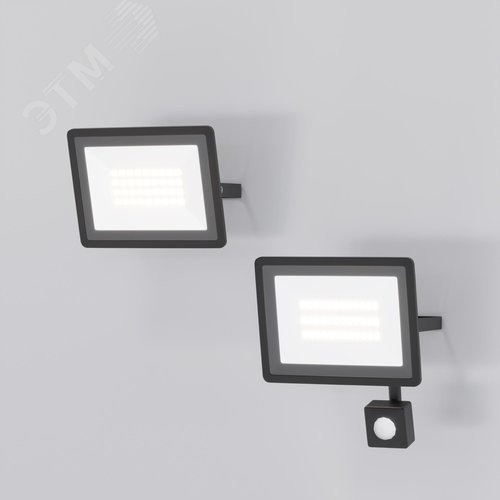 Прожектор Outdoor Flood IP 65 LED 30W 4000 K черный - фото 6