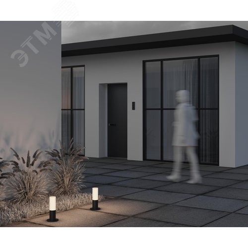Светильник ландшафтный Outdoor Willis IP 54 E27х1х60W Черный - фото 6