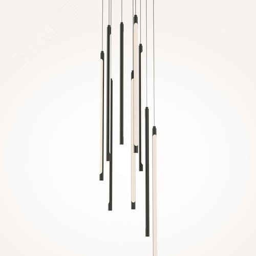 Светильник подвесной Light stick LED 46W Черный - фото 4