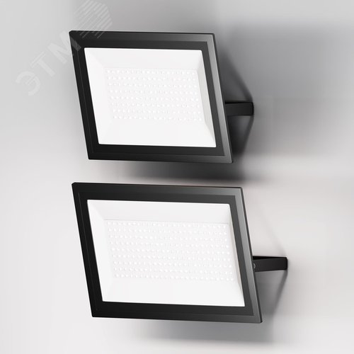 Прожектор Outdoor Flood IP 65 LED 150W 6500 K черный - фото 5