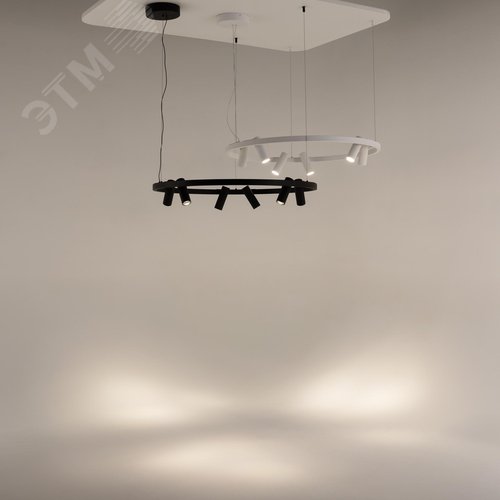 Светильник подвесной Satellite LED 40W Черный - фото 4