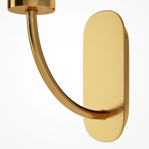 Светильник настенный (бра) Maytoni MOD333WL-01BS Латунь - фото 5