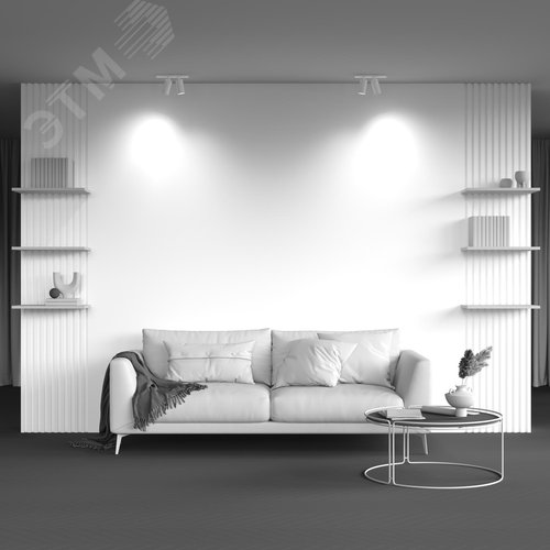 Светильник потолочный FOCUS S GU10х2 Белый - фото 4