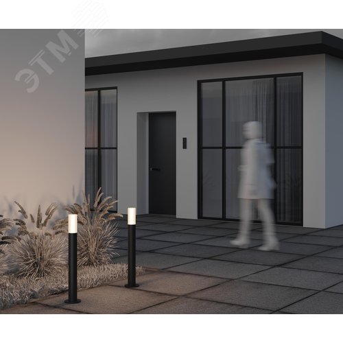 Светильник ландшафтный Outdoor Willis IP 54 E27х1х60W Черный - фото 7