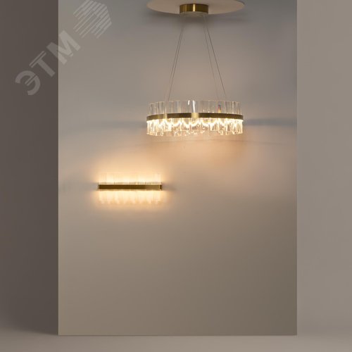 Светильник подвесной Mirage LED 45W Латунь - фото 2