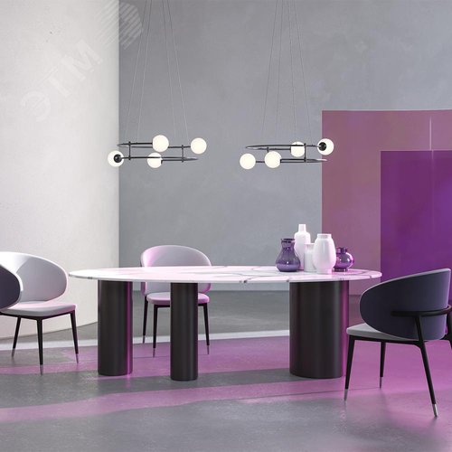 Светильник подвесной Balance G9х4х40W Черный - фото 3