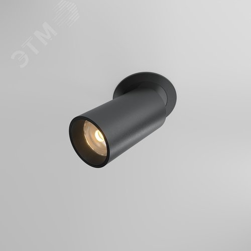 Светильник встраиваемый FOCUS LED DL125-L12-3K-B Черный - фото 3