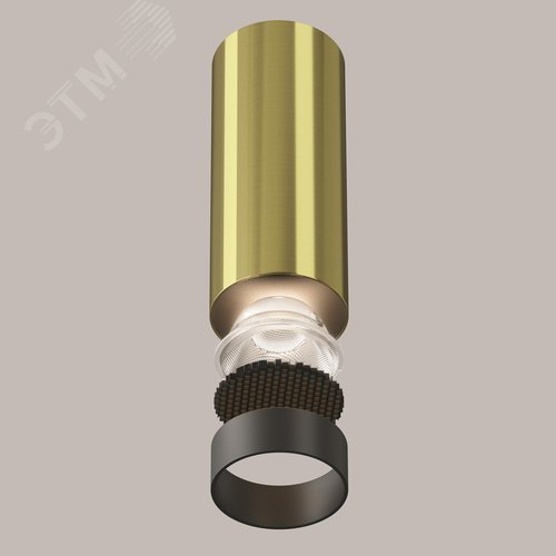 Светильник потолочный FOCUS LED LED 12W Латунь - фото 4
