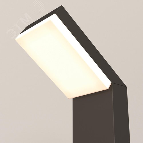 Светильник ландшафтный Outdoor Paso IP 54 LED 12W 3000 K Черный - фото 6