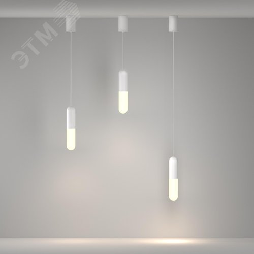 Светильник подвесной Mist LED 12W Белый - фото 3