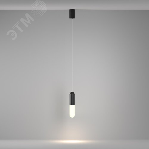 Светильник подвесной Mist LED 12W Черный - фото 3