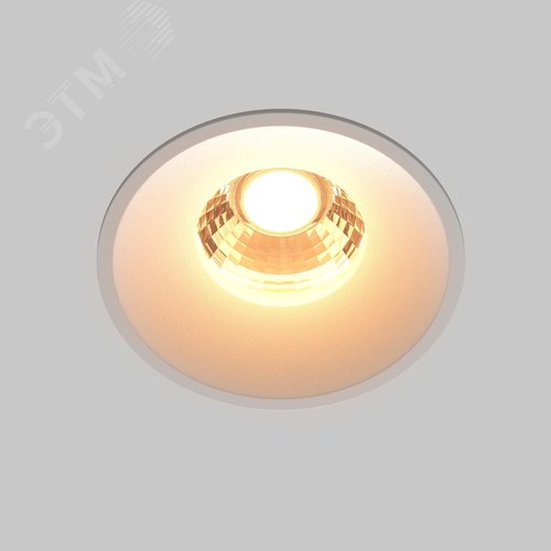 Светильник встраиваемый Round Белый - фото 2