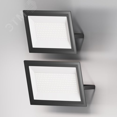 Прожектор Outdoor Flood IP 65 LED 100W 6500 K черный - фото 6