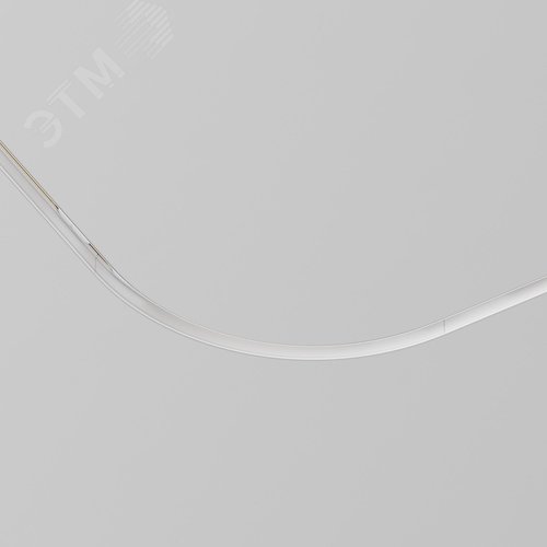 Коннектор радиусный R300 Exility встраиваемый под ГКЛ 9,5мм белый - фото 5