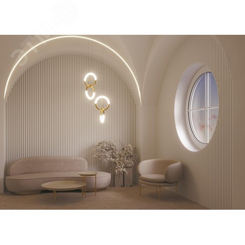 Светильник подвесной Node LED 18W Золото - фото 3