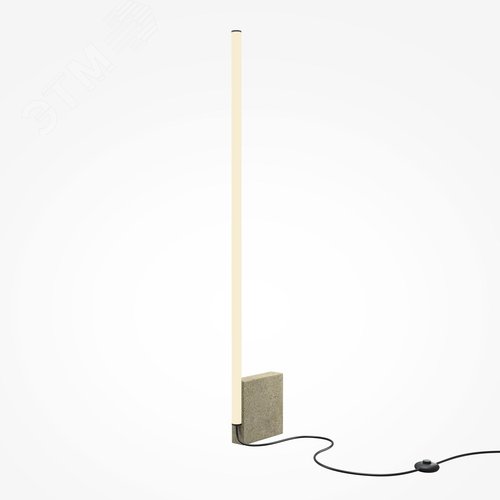 Светильник напольный (торшер) Solid LED 24W Серый - фото 6