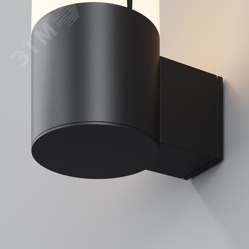 Светильник настенный (бра) Outdoor Piccadilly IP 44 E27х1х23W Черный - фото 7