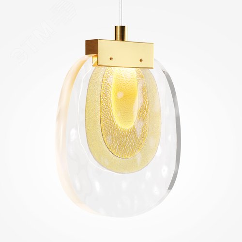 Светильник подвесной Biology LED 3W Латунь - фото 3