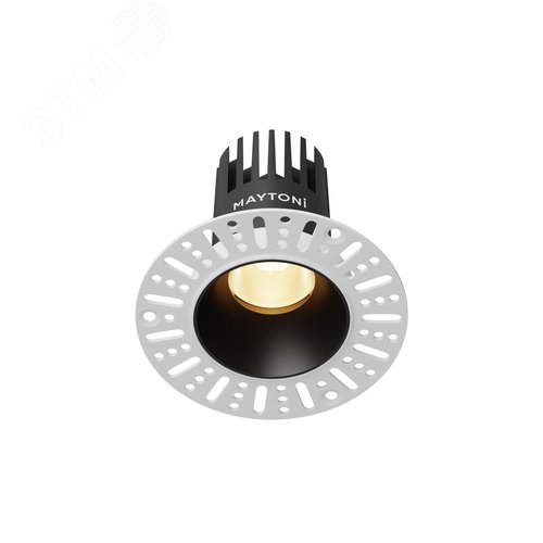 Светильник встраиваемый Dip DL119-10W-2.7K-TRS-B Черный - фото 1