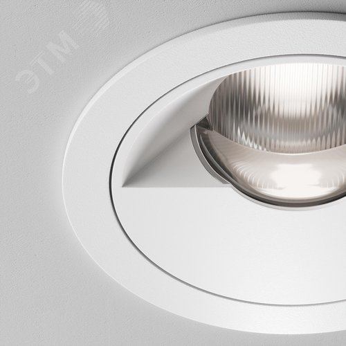 Светильник встраиваемый Parete DL100-12W2.7-3-4K-RD-W Белый - фото 2