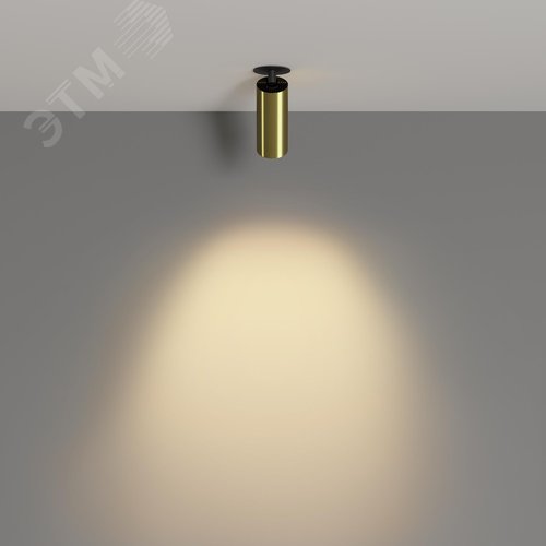 Светильник встраиваемый FOCUS LED C053CL-L12W2.7K-W-BS Черный - фото 4