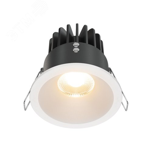 Светильник встраиваемый Zoom DL034-01-12W2.7K-W Белый - фото 1