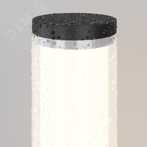 Светильник садово-парковый Outdoor Ginza IP 54 LED 100W 3000 K Черный - фото 4