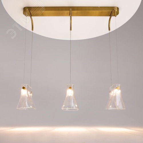 Светильник подвесной Cabaret LED 20W Латунь - фото 5