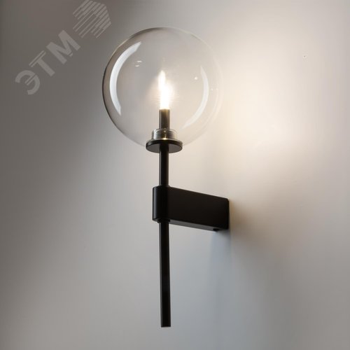 Светильник настенный (бра) Maytoni MOD172WL-01B Черный - фото 7