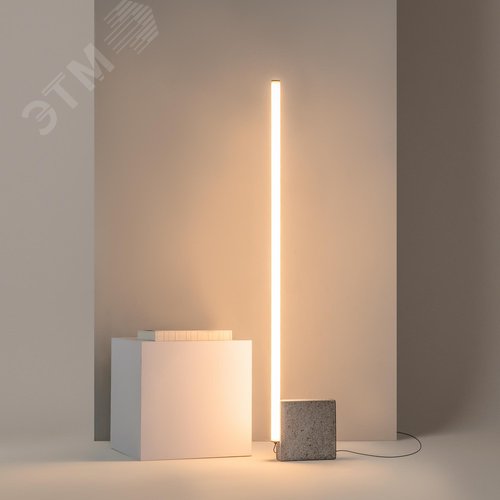 Светильник напольный (торшер) Solid LED 24W Серый - фото 5