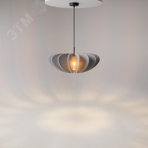 Светильник подвесной Cambio E27х1х60W Черный - фото 4