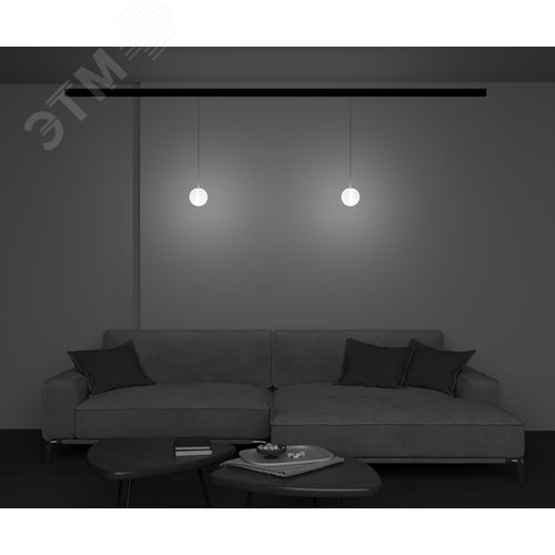 Светильник трековый подвесной Luna Exility 2700-6000K 5Вт 360 град Dim Smart - фото 6