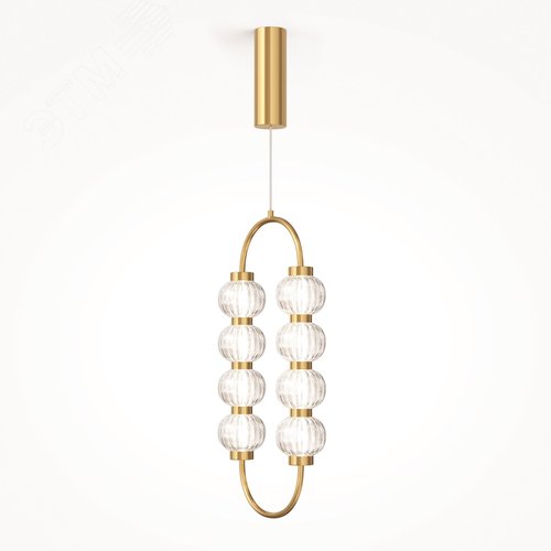 Светильник подвесной Amulet LED 16W Золото - фото 5