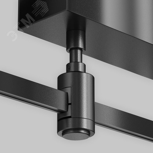 Основание потолочное Short для блока питания с вводом питания Flarity черный - фото 3