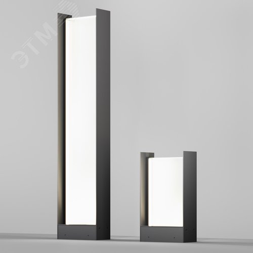 Светильник ландшафтный Outdoor Reso IP 65 LED 20W 3000 K Графит - фото 6