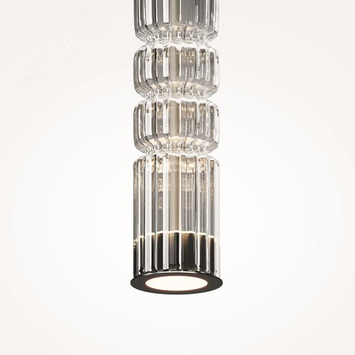 Светильник подвесной Ordo LED 8W Хром - фото 5