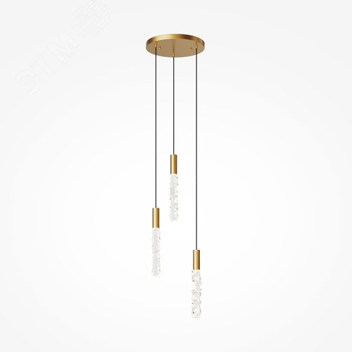 Светильник подвесной Maytoni MOD328PL-L9BS3K Латунь - фото 4