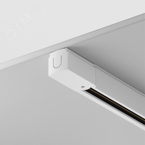 Шинопровод 3м Trinity накладной/подвесной белый - фото 3