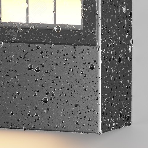 Светильник настенный (бра) Outdoor Anri IP 54 LED 10W 3000 K Графит - фото 7